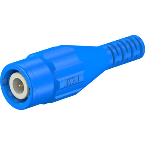 BNC plug 50 Ω, RG-58, crimp connection, straight, 67.9760-23 image 1