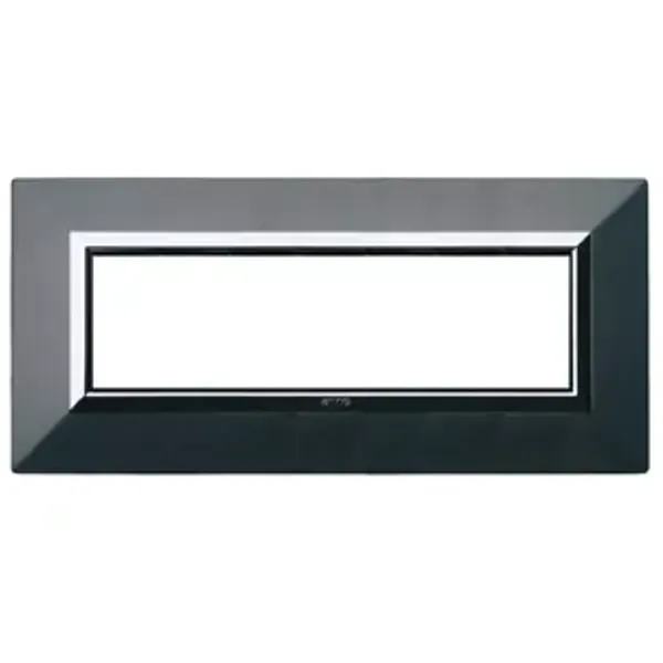 ZAMA44 FRONT PLATE MET.DARK GREY 7M image 1