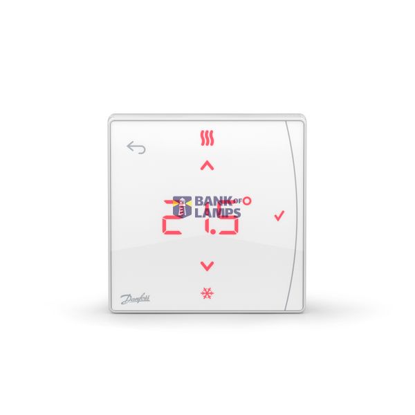 Icon2, Wireless thermostat with display, surface-mounted image 1