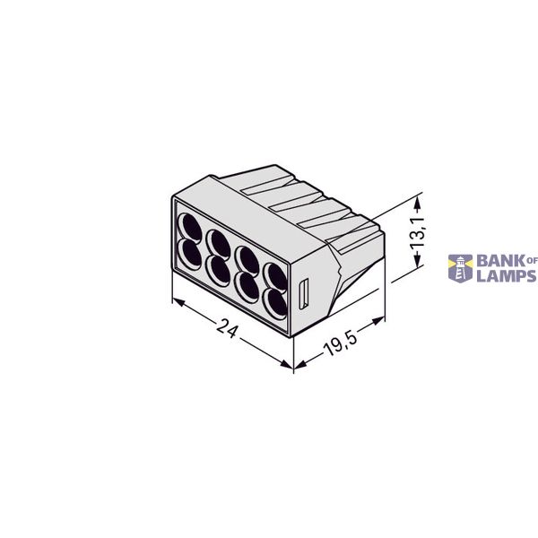 PUSH WIRE® connector for junction boxes image 2
