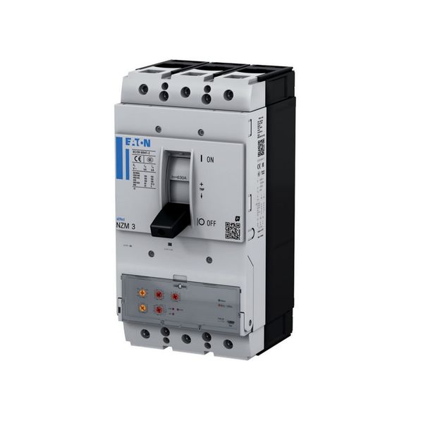 NZMH3-VX630 NZM3 PXR20 circuit breaker, 630A, 3p, screw terminal image 5