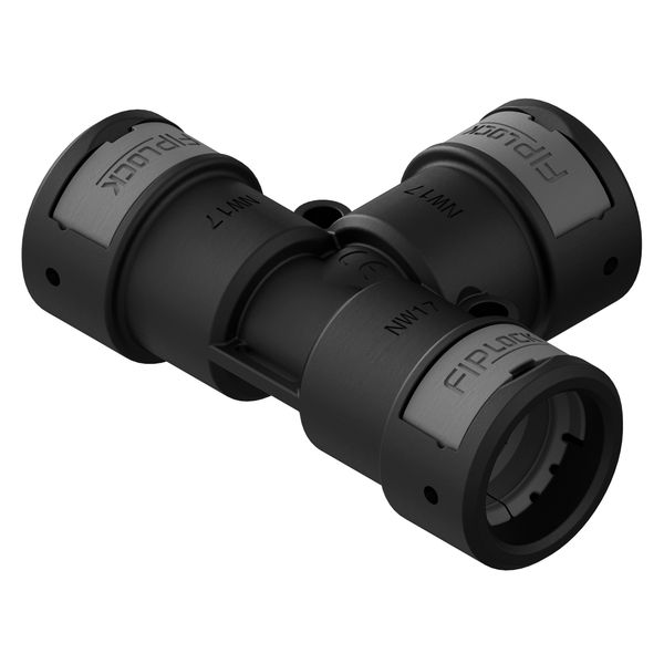 ATPA-101010B zwart  T-verdeelstuk image 1