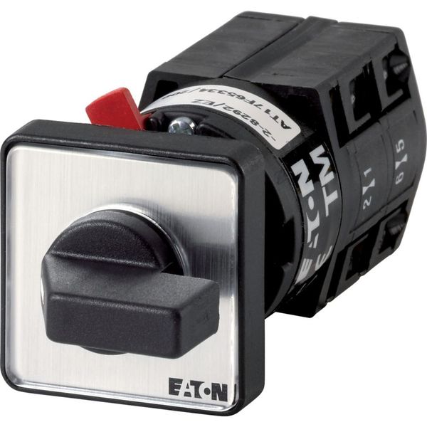 TM-2-8219/EZ Changeoverswitches, TM, 10 A, centre mounting, 2 contact unit(s), Contacts: 4, 90 °, maintained, With 0 (Off) position, 1-0-2, Design number 8219 image 3