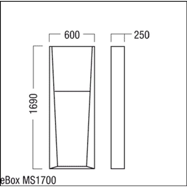 ONLITE central eBox MS1700 - Central emergency lighting unit image 3