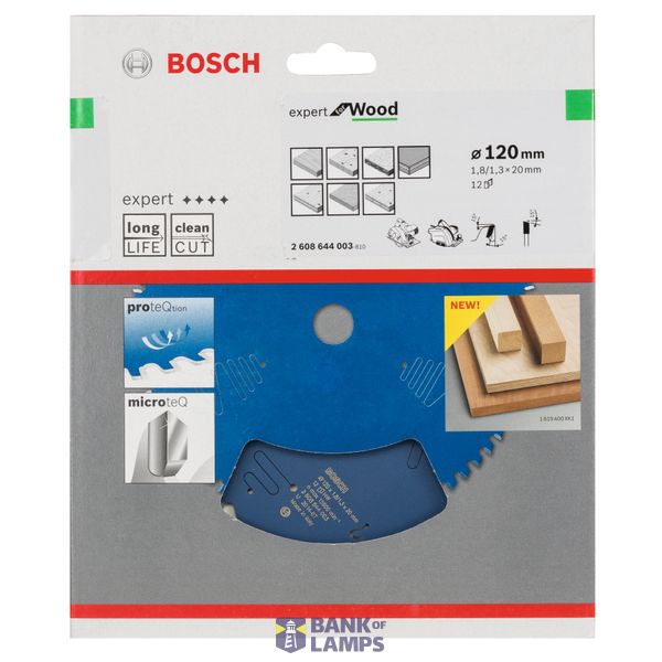 Circular saw blade Expert for Wood 120 x 20 x 1,8 mm, 12 image 2