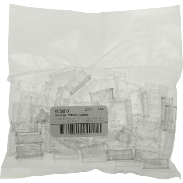 Fuse-base cover, Telecom, 5 x 9 x 22 mm, UL image 1