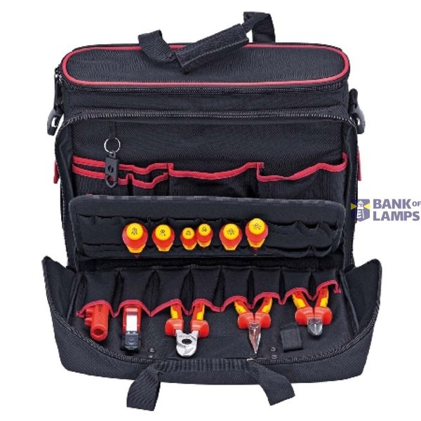 002110V01 VDE-Notebook-u.Werkzeugtasche 11tlg sw 450x340x200mm 002110V01 image 1