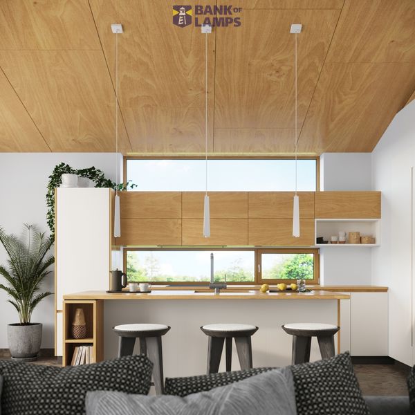 Pendant lamp PRYSM 3L white image 6