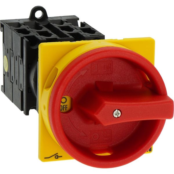 T0-4-8344/IVS On-Off switch, T0, 20 A, service distribution board mounting, 4 contact unit(s), 8-pole, with black thumb grip and front plate image 16