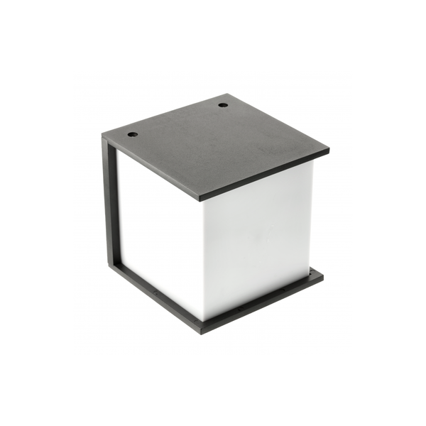Facade luminaire LEO, E27, max. 18 W, IP54, black image 1