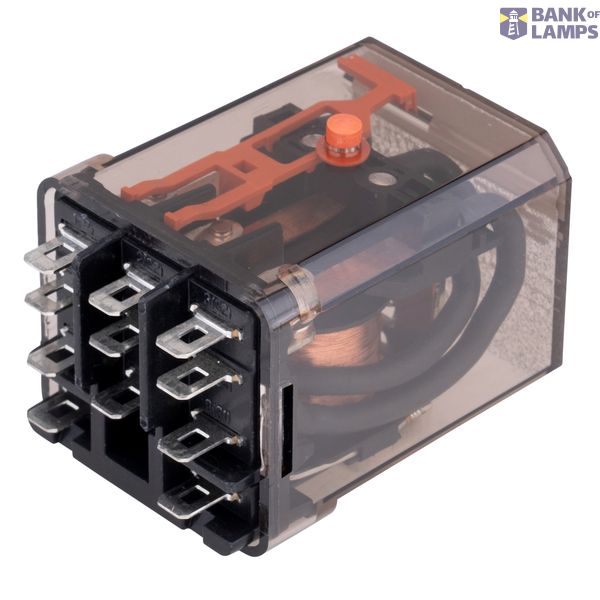 Power Relay 3 C/O 24VAC 16A, plain cover, AMP Faston 187 image 5