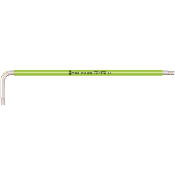 3950 SPKL Multicolour Stiftsleutel metrisch, RVS, 2.5 x 112 mm image 1