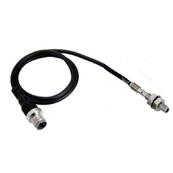 Proximity sensor, inductive, M4, Shielded, 0.8mm, DC, 3-wire, Pig-Tail E2E 8086B image 1