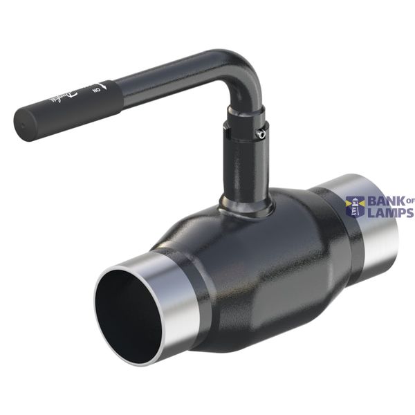 Ball valves, JIP-WW, RB, Handle, Reduced Bore, PN 25, DN 80, Welded image 1