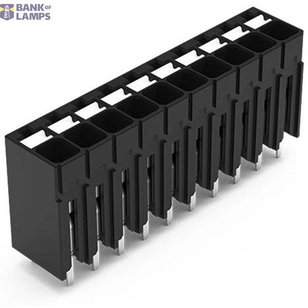 THR PCB terminal block push-button 1.5 mm² black image 1
