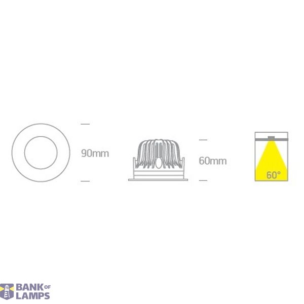 WHITE 10W WW IP65 230V image 2