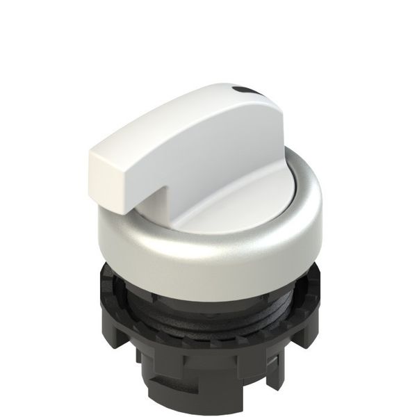 Long handle selector, 3 positions white with marking image 1