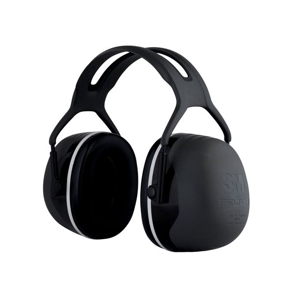 3M™ PELTOR™ Earmuffs, Black, Headband, X5A image 6