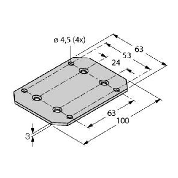 Accessories Mounting Panel   FTCI-MP01AL image 1