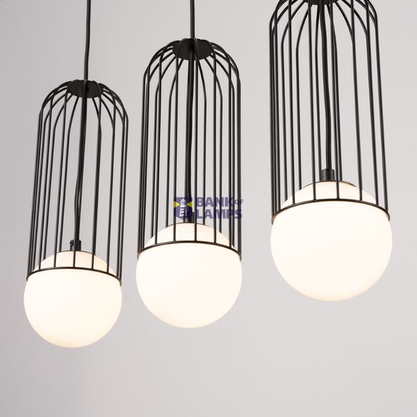 Pendant lamp BRINA 3L black image 10