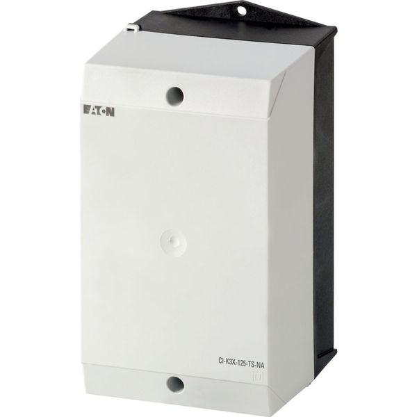 Insulated enclosure, HxWxD=200x120x125mm, +mounting rail, NA type image 3
