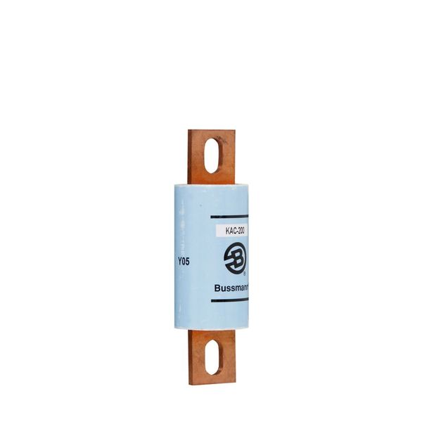 Eaton Bussmann series Tron KAC high speed fuse, 175A, 200 kAIC, Non Indicating, High speed fuse, Blade end X blade end, Stud image 11