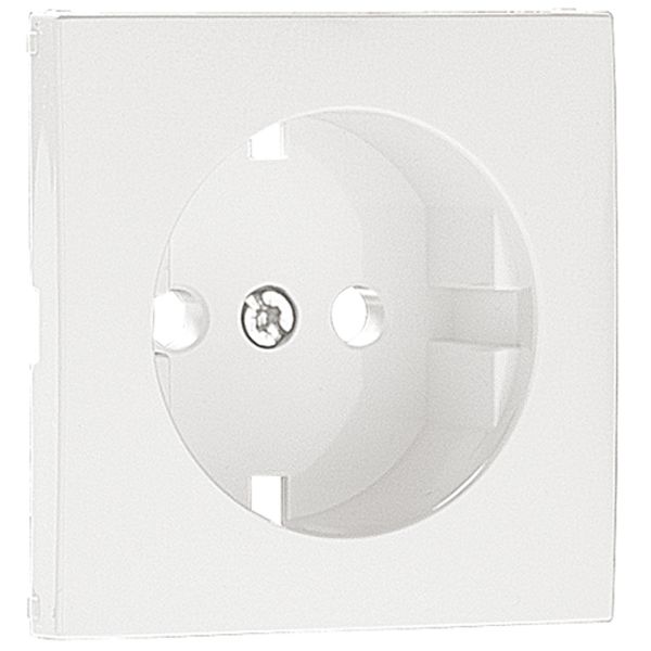 COVER PLATE F/EARTH SOCKET (SKO TYPE) WHITE image 2