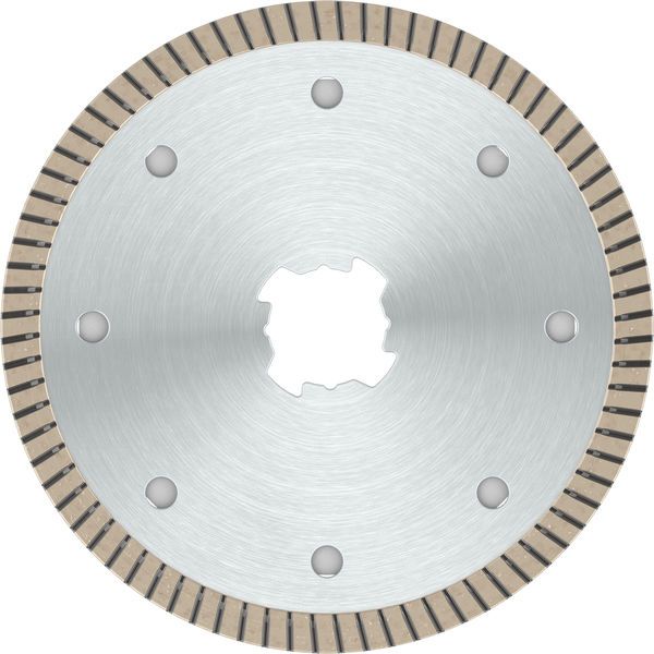 X-LOCK Best for Ceramic Extraclean Turbo diamond cutting disc 125x22.23x1.4x7 image 1