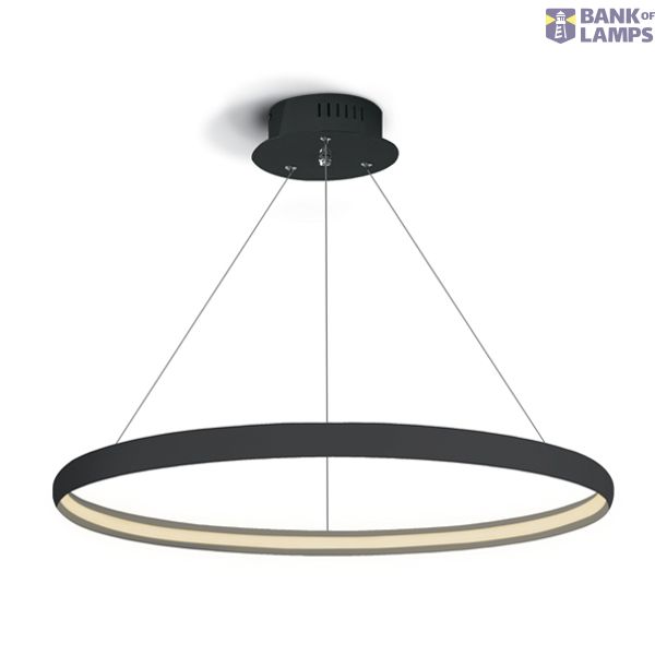 BLACK LED 19W WW IP20 230V image 1