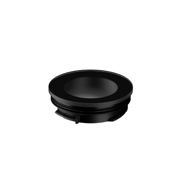Cover plate, diffuser D 100 H 31 colour: black image 2