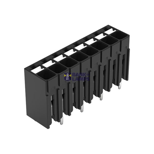 THR PCB terminal block push-button 1.5 mm² black image 1