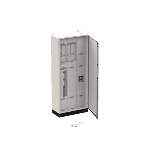 WX32KK11S 12RE 3FB Complete cabinet according to FNN In 420A with three-point fastening image 4