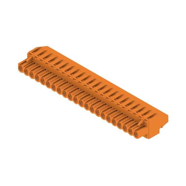 PCB plug-in connector, female plug, 5.00 mm, Number of poles: 22, 270°, Clamping yoke connection, Clamping range, max. : 4 mm², Box image 4