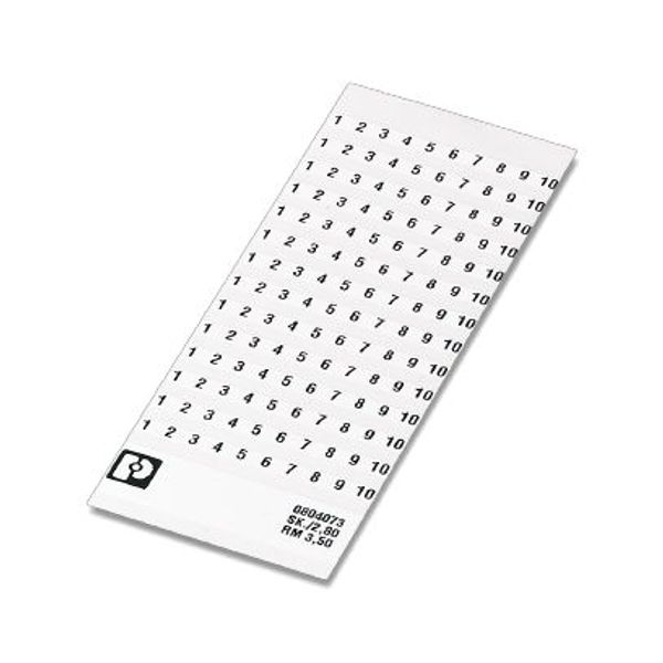 SK  3,5/2,8:FORTL.ZAHLEN 31-40 - Marker card image 2