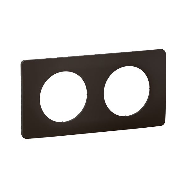 PLATE 2 GANG MAT BLACK image 3