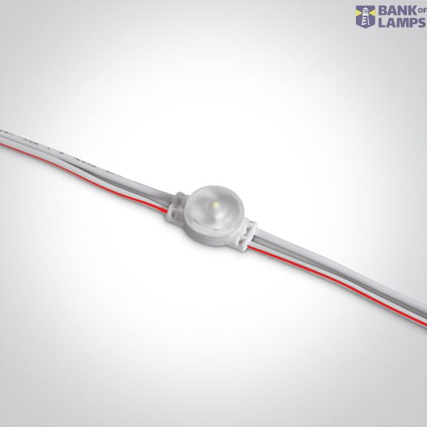 LED IP65 MODULE 0,5w 12vDC 6000K CHAIN 50pcs 10m image 1