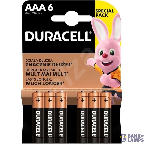 DURACELL Basic MN1500 AA BL6 image 1