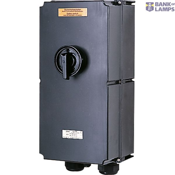 Ex-Safety switch zMAIN SWITCHz for zone 1/21, Variant: 125A-3P-1NO-1NC, Cable entry: 2x M63 + 1x M25 image 4