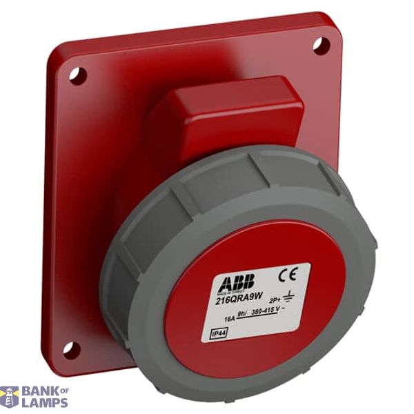 216QRA9W Panel mounted socket image 1