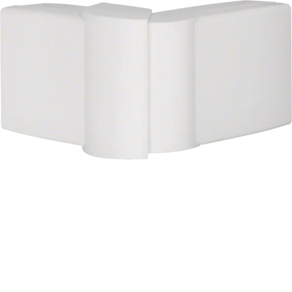 Outer corner adjustable halogen-free to cable duct LF 30x60mm cream white image 1