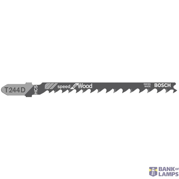 Jigsaw blade T 244 D Speed for Wood 5 pcs. image 1