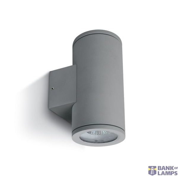 GREY WALL GU10 2x10W IP54 image 1