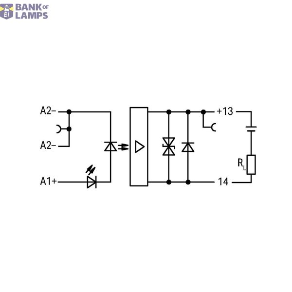 859-762 Optocoupler module; Nominal input voltage: 24 VDC; Output voltage range: 3 … 30 VDC image 5