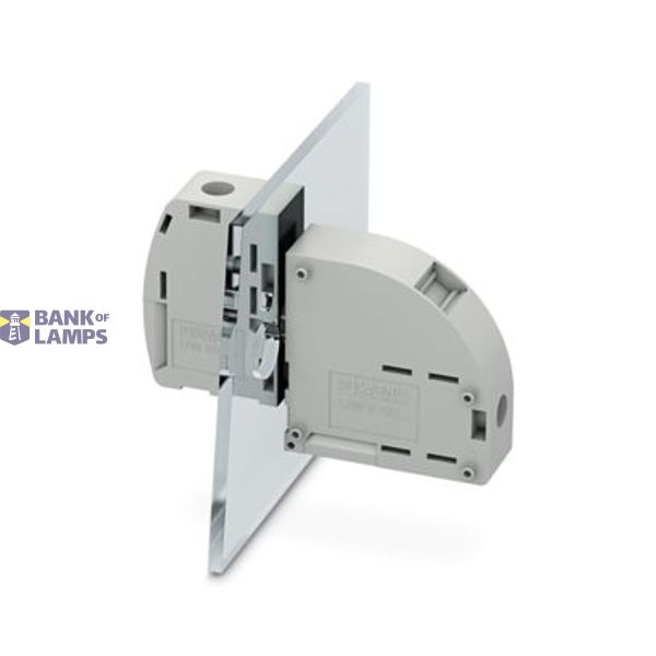 UWV 50/S GNYE - Panel feed-through terminal block image 1