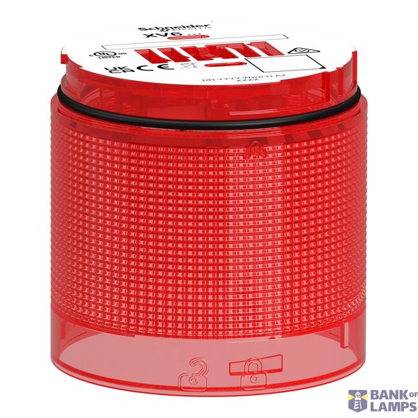 XV6 Flashing Red Colored lens image 1