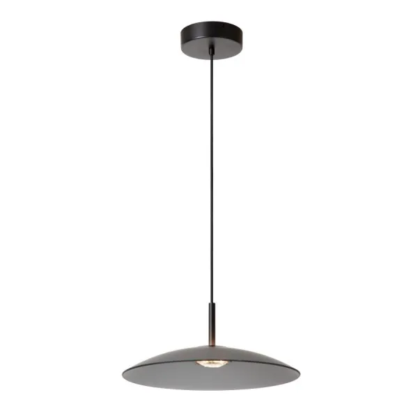Lucide Premium MENGA - Pendant light - Ø 40 cm - LED Dim. - 1x11W 2700K - Smoke Grey image 1