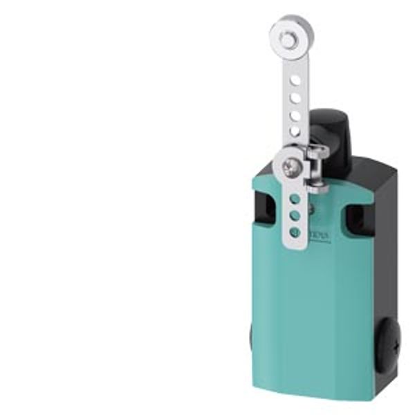 SIRIUS position switch Metal enclosure XL, 56 mm wide, with twist lever, adjustable length with image 1
