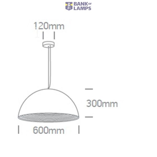 BLACK E27 25W BRASS REFLECTOR image 2