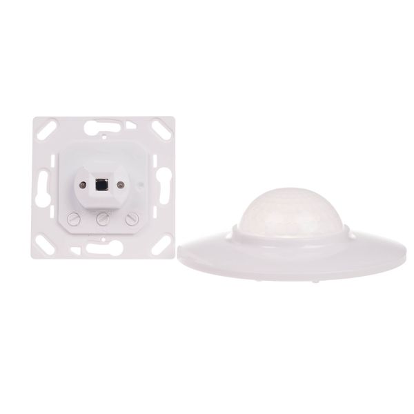 360° PIR motion sensor, Un=230V AC, P=1000W, ceiling and flush-mounted Ã˜60, white image 3