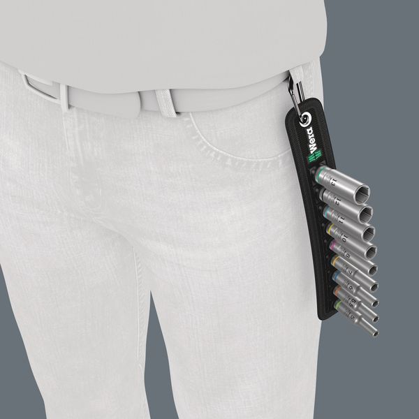 Belt A Deep 1 Doppen set, met 1/4&quot; -aandrijving, 9-delig image 7